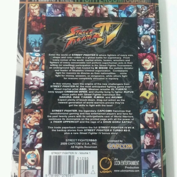Street Fighter IV Volume 1 by Ken Siu-Chong (2010, Paperback) - Picture 2 of 4